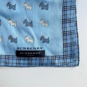 New Burberry dog print scarf